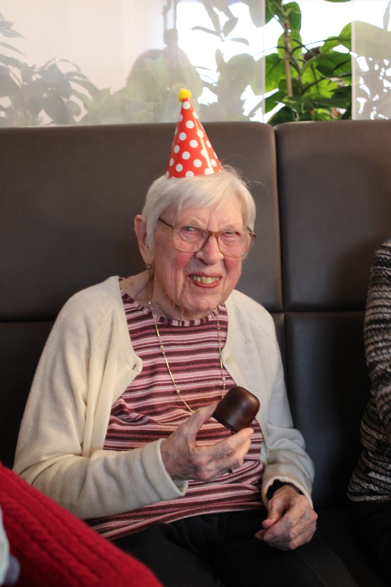 Die älteste Bewohnerin mit 101 Jahren 